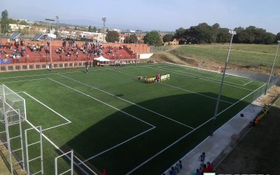 Delivery of the renovation of the works for the 7th football pitch in Vilanova del Vallès