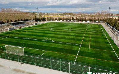The remodeling of our first football field with the FIFA Quality PRO Certificate, Corella (Navarra)