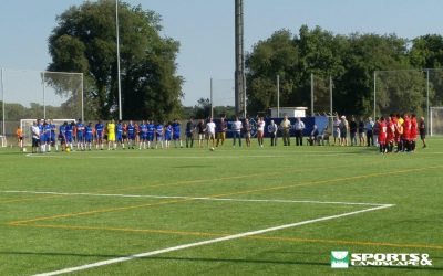 Inaugurated the municipal soccer field of Castellterçol (Barcelona)