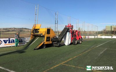 Comienzo de trabajos en diferentes instalaciones deportivas en Vilafranca del Penedès (Barcelona)