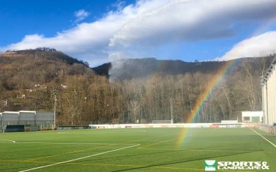 Terminadas las obras del campo de fútbol municipal Giltxaurdi, Elizondo – Baztan (Navarra)