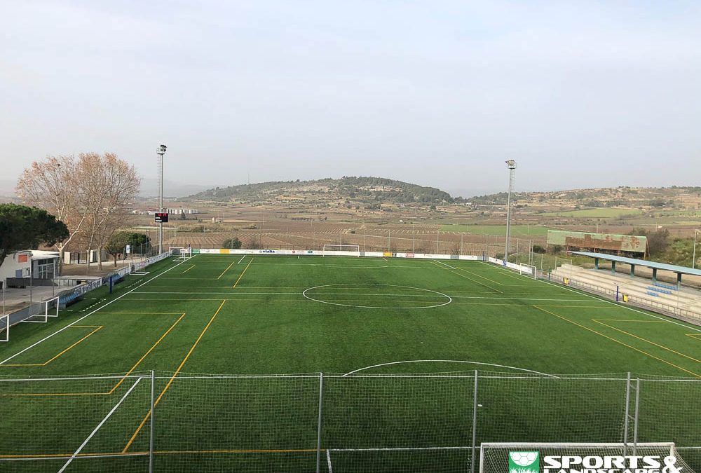Municipal soccer field l’Espirall, Vilafranca del Penedès (Barcelona)