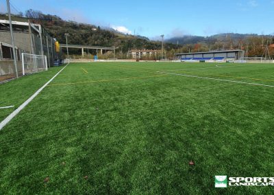 Renovación Césped Campo de Fútbol del Polideportivo Usabal I, Tolosa (Gipuzkoa)