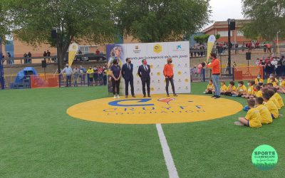 Inaugurada la Cruyff Court de Vilanova del Camí