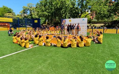 Ander Herrera apadrina la Cruyff Court de Zaragoza