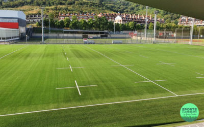 El primer campo de rugby de Sports & Landscape, de estreno