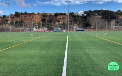 El campo de Sant Oleguer de Sabadell estrena césped artificial